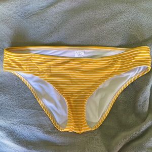Kona Sol striped bikini bottoms
